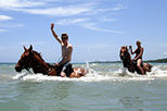 River Tubing and Beach Horseback Ride