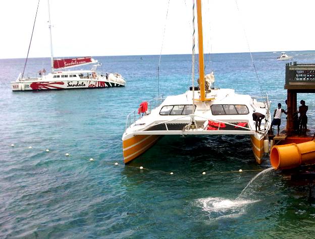 catamaran rental montego bay jamaica
